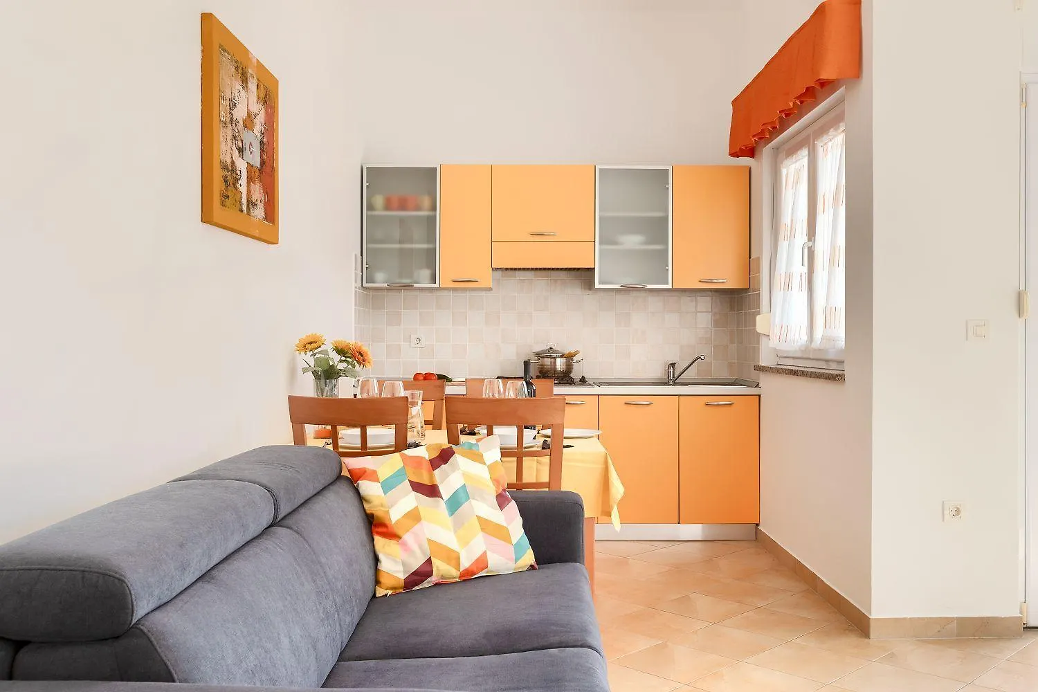 Charmantes Apartment Mit Babybett, Privatem Balkon, Grill, Wifi Vodnjan